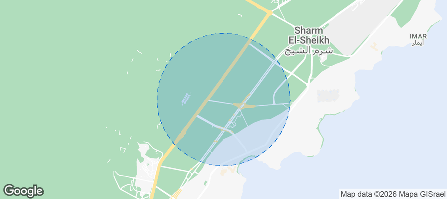 Sharm Al Shiekh Qism Airbnb map
